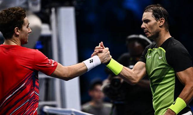 ATP Finals. Надаль обыграл Рууда и завершил своё выступление на турнире ATP Finals. Надаль обыграл Рууда и завершил своё выступление на турнире