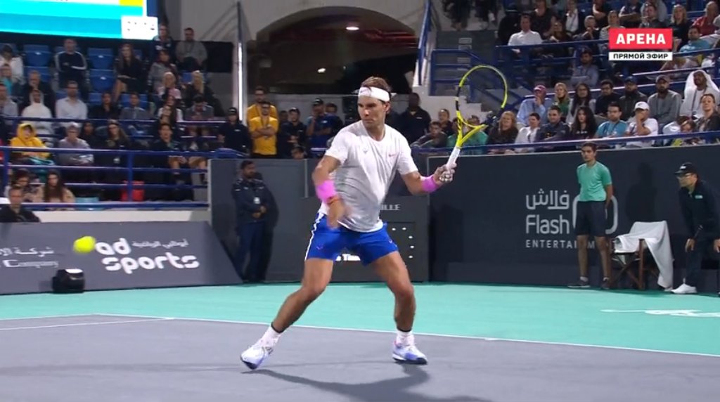 Надаль сыграет с Циципасом в финале соревнований в Абу-Даби