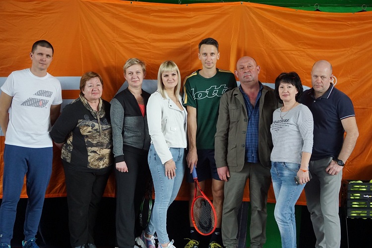 Сергей Стаховский провел теннисный мастер-класс в Северодонецке