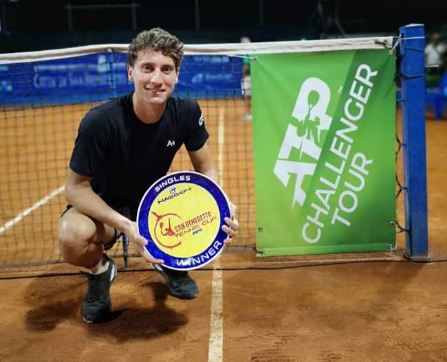 ATP Challenger Tour. Донской выиграл крупнейший турнир недели, теннисист из четвертой сотни победил в Италии