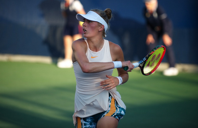 Химки. Дема выиграла дебютный матч на 25-тысячнике Химки. Дема выиграла дебютный матч на 25-тысячнике