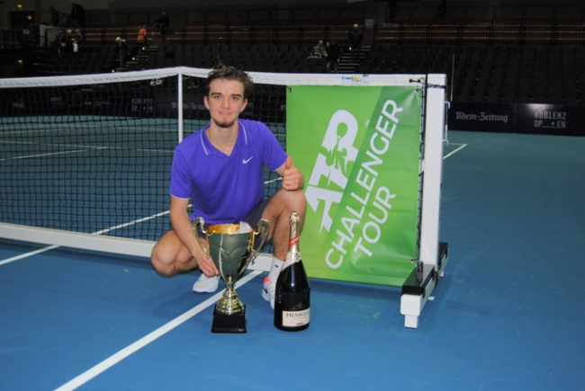 ATP Challenger Tour. Родионов первым выиграл второй титул в сезоне, в Бергамо отменили финал с участием Марченко