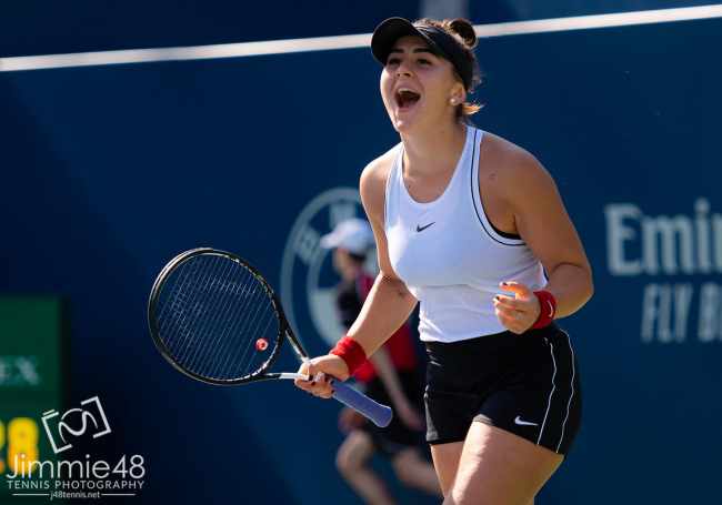 Торонто. Андрееску - первая канадская финалистка за 40 лет