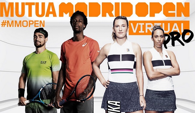 Монфис и Азаренко сыграют в виртуальном теннисном турнире Монфис и Азаренко сыграют в виртуальном теннисном турнире