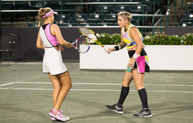 Credit One Bank Invitational. Команда Маттек-Сэндс второй день подряд ведёт в противостоянии с Кис Credit One Bank Invitational. Команда Маттек-Сэндс второй день подряд ведёт в противостоянии с Кис