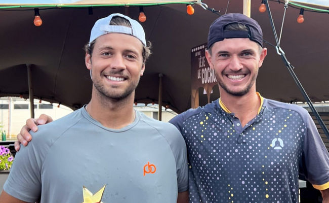 Арлон (M25). Орлов вторую неделю подряд становится чемпионом турнира ITF в парном разряде