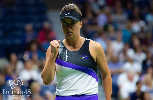 Букмекеры: шансы Свитолиной на выход в полуфинал US Open выше, чем у Конты