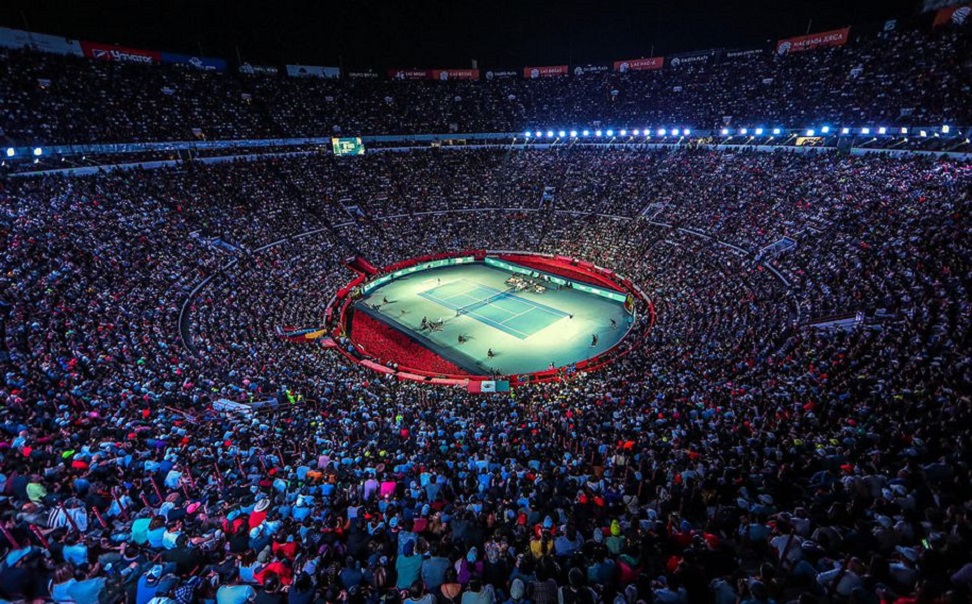 Федерер и Зверев собрали рекордное количество зрителей на теннисном матче