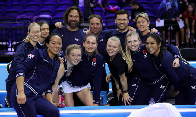 Billie Jean King Cup Finals. Великобритания выиграла все три матча против Испании и вышла в полуфинал Billie Jean King Cup Finals. Великобритания выиграла все три матча против Испании и вышла в полуфинал
