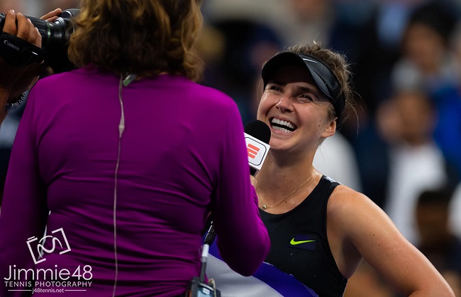 Элина Свитолина о матче против Винус Уильямс: "Это мой счастливый день!"