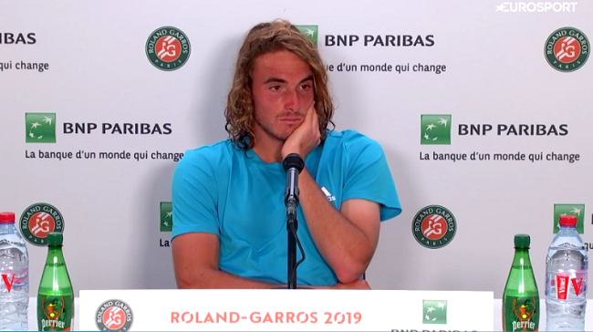 Стефанос Циципас: "Уже давно я не плакал после матча, эмоционально трудно справиться с этим поражением"