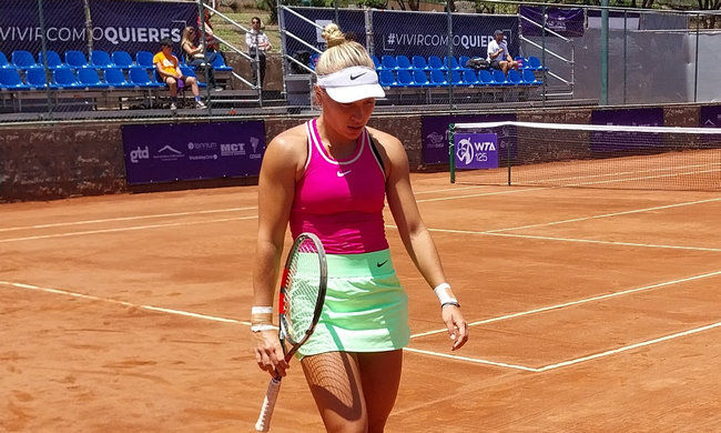 Колина. Стародубцева проиграла в четвертьфинале седьмой сеяной Колина. Стародубцева проиграла в четвертьфинале седьмой сеяной