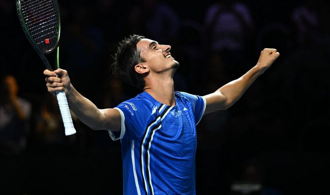 Мец. Сонего обыграл прошлогоднего чемпиона и сыграет против Бублика в финале