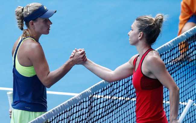 Лучший матч сезона WTA на "Шлемах": Халеп одолела Кербер в Мельбурне