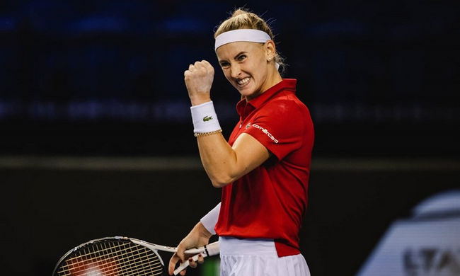 Billie Jean King Cup Finals. Швейцария справилась с Италией, Словакия победила Бельгию Billie Jean King Cup Finals. Швейцария справилась с Италией, Словакия победила Бельгию