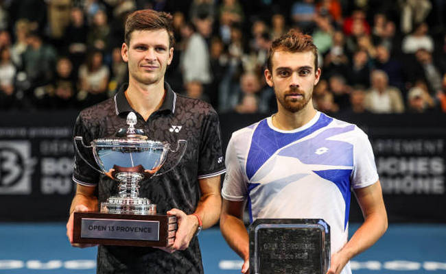 Марсель. Хуркач обыграл Бонзи и выиграл шестой титул в карьере Марсель. Хуркач обыграл Бонзи и выиграл шестой титул в карьере