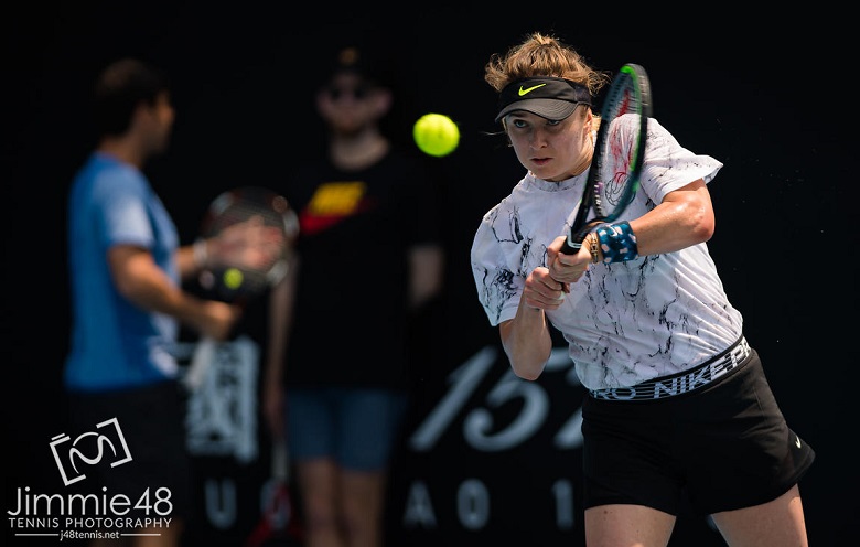 Ястремская и Свитолина тренируются перед стартом Australian Open