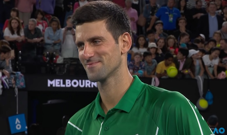 Новак Джокович: "Я знал, что мне придется немного попотеть, чтобы обыграть Штруффа"