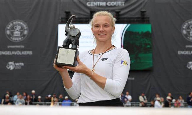 Бад-Гомбург. Синякова выиграла свой первый титул WTA на траве