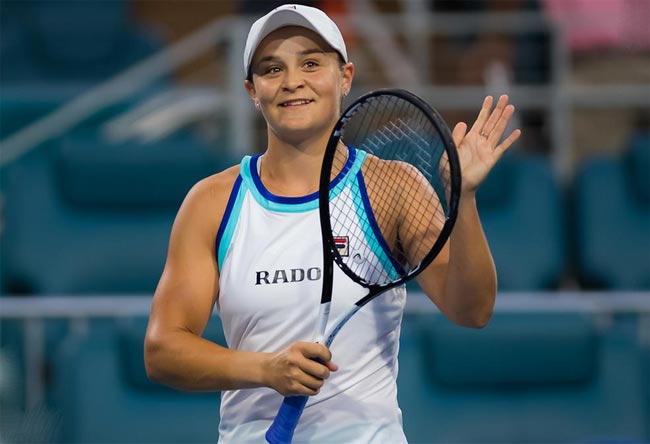 Эшли Барти пропустит турнир в Чарльстоне Эшли Барти пропустит турнир в Чарльстоне