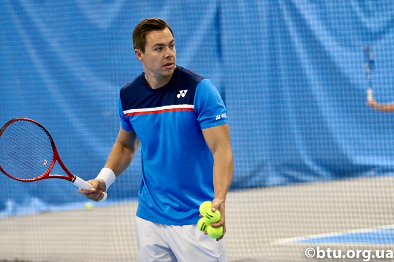 Кубок Федерации. Даяна Ястремская на тренировке в Эстонии