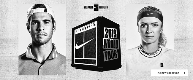 Свитолина и Кириос в промо-кампании новой коллекции "Nike"  Свитолина и Кириос в промо-кампании новой коллекции "Nike"