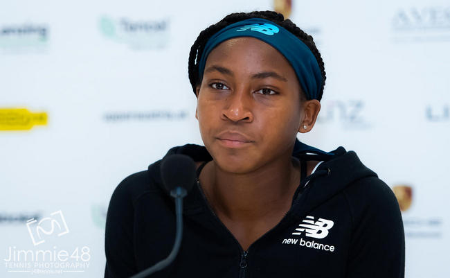 Кори Гауфф: "Я уже призабыла, каково это играть перед маленькими трибунами"